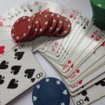 Pokern Karten und Token